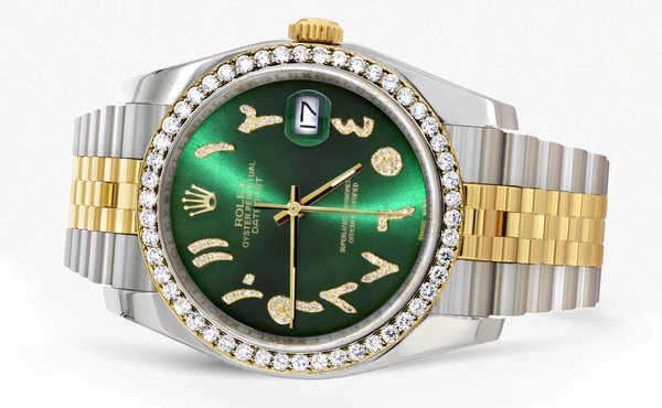 116233 Hidden Clasp Gold & Steel Rolex Datejust Watch 2