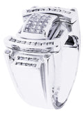 White Gold Mens Diamond Ring| 1.28 Carats| 17.39 Grams