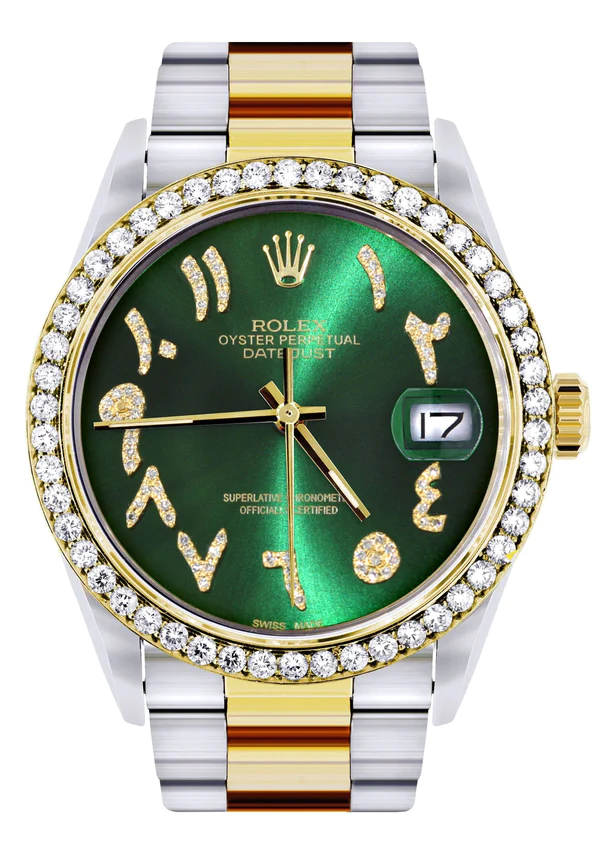 Gold & Steel Rolex Datejust Watch 16233 for Men 1