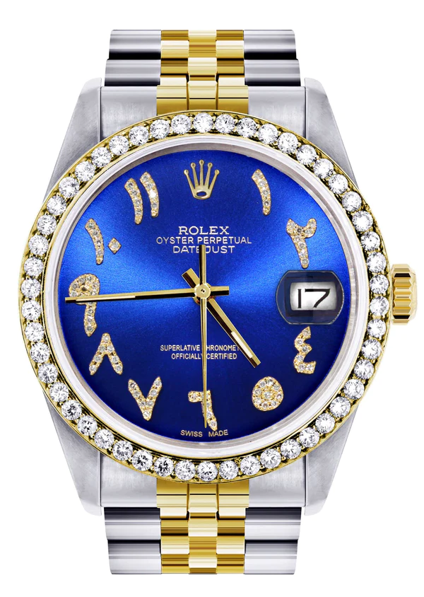 Gold & Steel Rolex Datejust Watch 16233 for Men 1