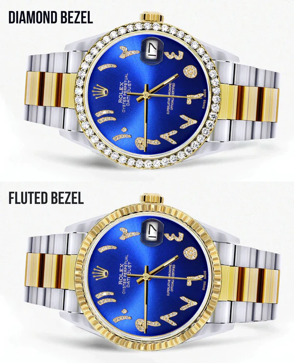 Gold & Steel Rolex Datejust Watch 16233 for Men 2