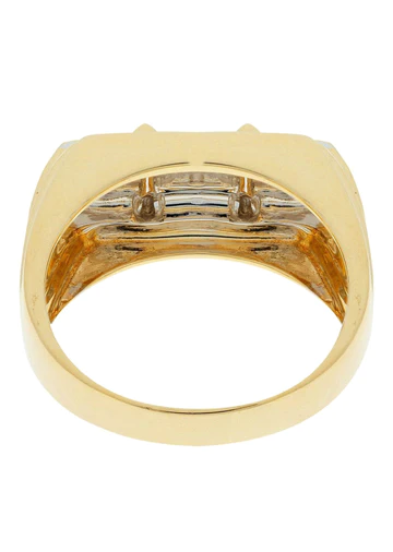 Herren-Diamant-Ring am kleinen Finger127