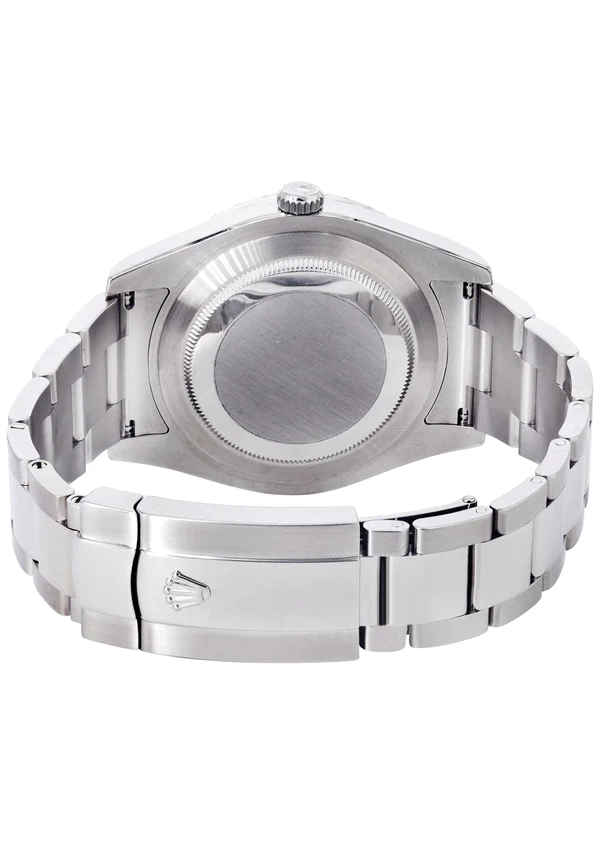 Rolex Datejust II Watch 41 MM Custom Pink Jubilee Diamond Dial Oyster Band 5