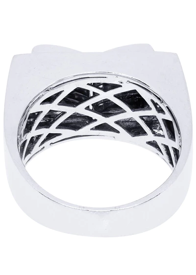 White Gold Mens Diamond Ring11