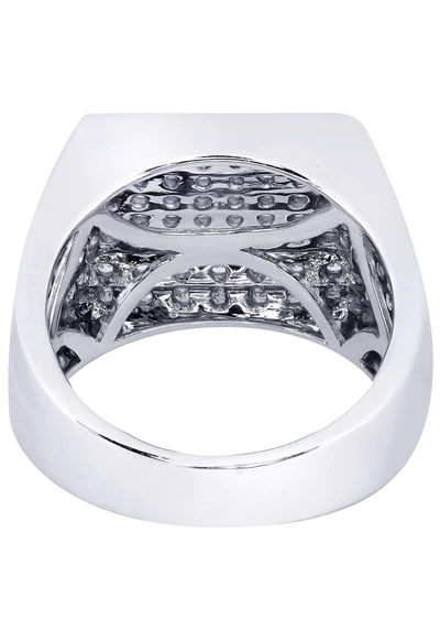 White Gold Mens Diamond Ring11