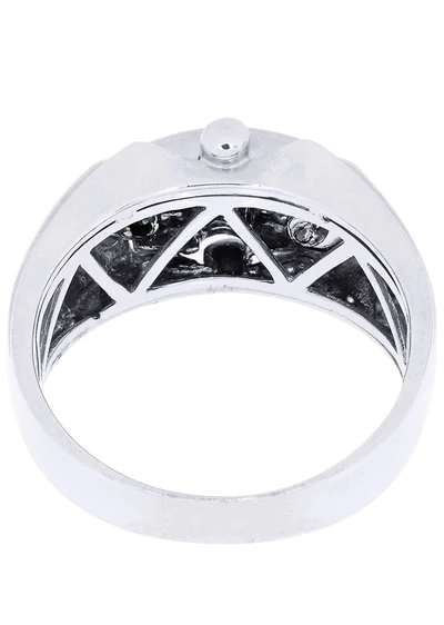 White Gold Mens Diamond Ring46