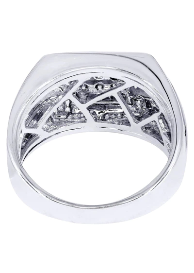 White Gold Mens Diamond Ring51