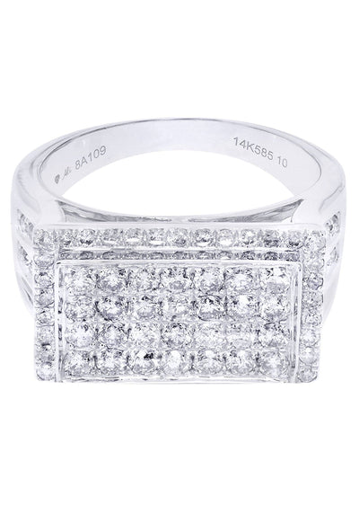 White Gold Mens Diamond Ring7