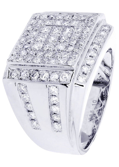 White Gold Mens Diamond Ring78