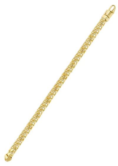 14K Gold Bracelet Solid Franco56