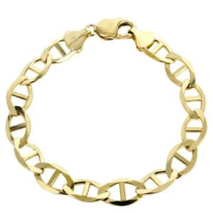 14K Gold Bracelet Solid Mariner