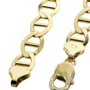 14K Gold Bracelet Solid Mariner