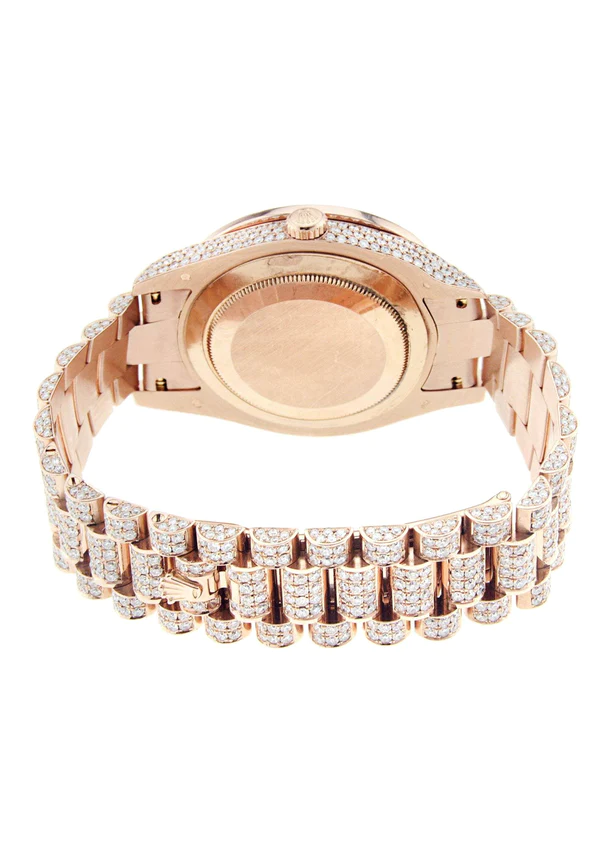 Diamond Rolex Day-Date 2 18K Pink Gold 41 Mm 4