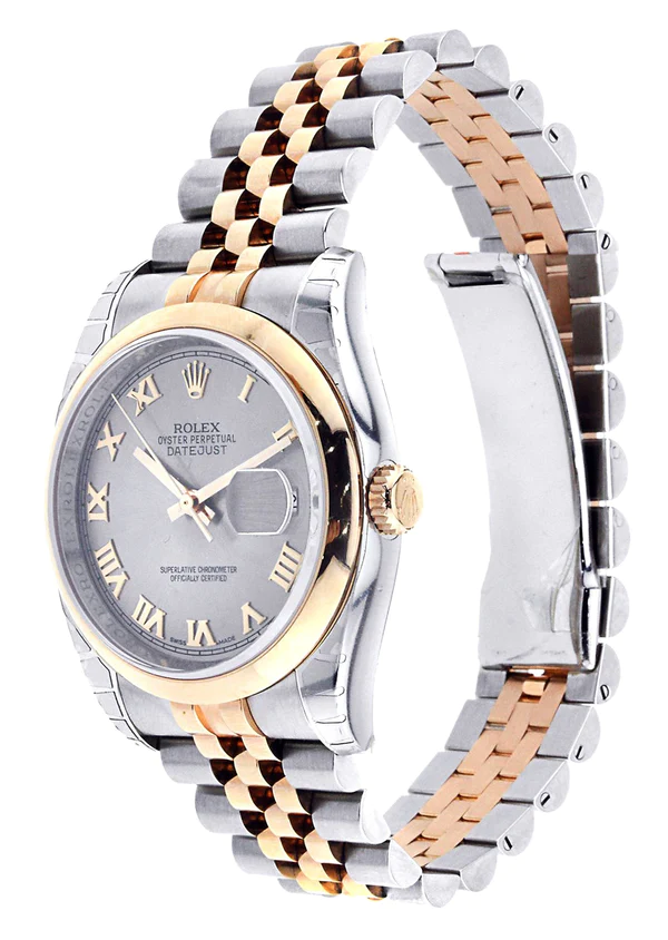 Rolex Datejust 18K Pink Gold 36 Mm 3