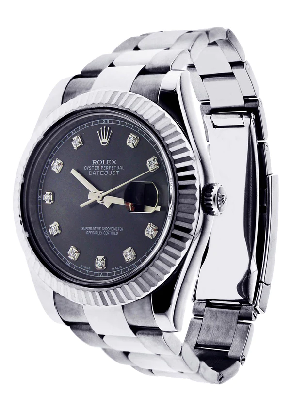 Rolex Datejust 2 18K White Gold 41 Mm 3