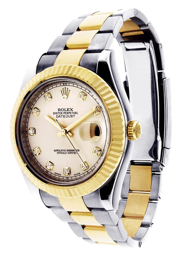 Rolex Datejust 2 18K Yellow Gold 41 Mm 3