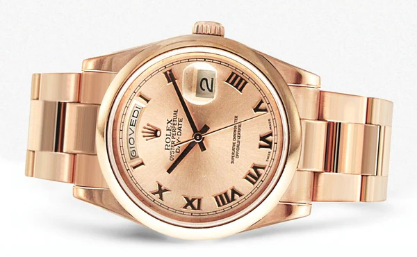 Rolex Day-Date 18K Pink Gold 36 Mm 2