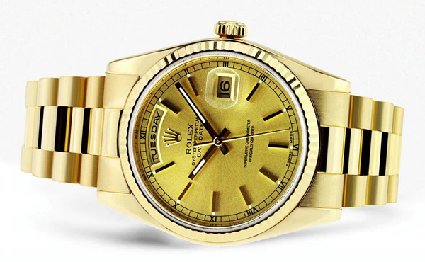 Rolex Day-Date 18K Yellow Gold 36 Mm 2