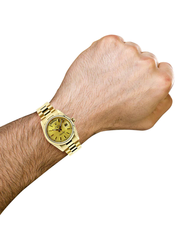 Rolex Day-Date 18K Yellow Gold 36 Mm 5
