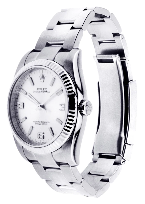 Rolex Oyster Perpetual No Date Stainless Steel 36 Mm 3