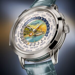 Buy Patek Philippe 5531G-001 Grand Complications Minute Repeater World Time White Gold Grand Feu Cloisonne Enamel Dial