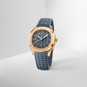 Patek Philippe 5269R-001 Aquanaut Travel Time Rose Gold Blue-Gray Dial