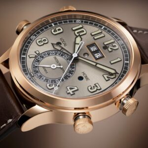 Patek Philippe 5520RG-001 Grand Complications Alarm Travel Time Rose Gold Gray Dial