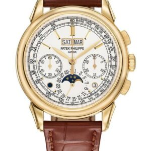 Buy Patek Philippe 5270J-001 Grand Complications Chronograph Perpetual Calendar Yellow Gold Silver Dial