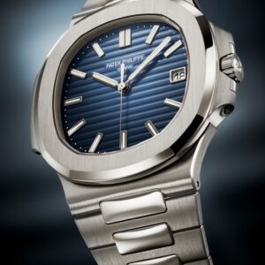 Buy Patek Philippe 5811/1G-001 Nautilus Date Sweep Seconds White Gold Black Blue Dial