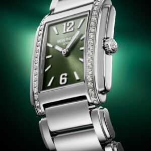 Buy Patek Philippe 4910/1200A-011 Twenty~4 Ladies Stainless Steel Olive Green Dial